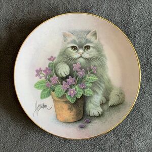Curious Kittens Plate Collection